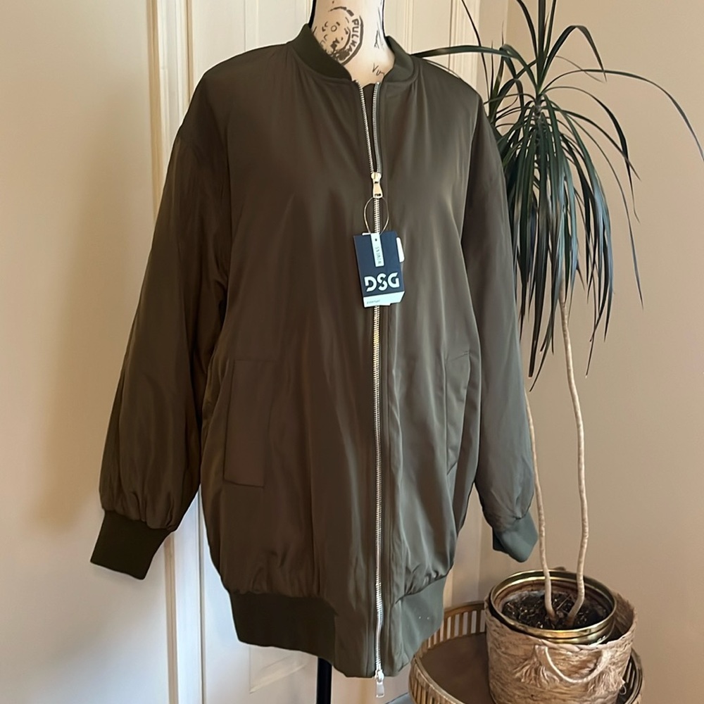 Bomber Jacket Olive Green Women